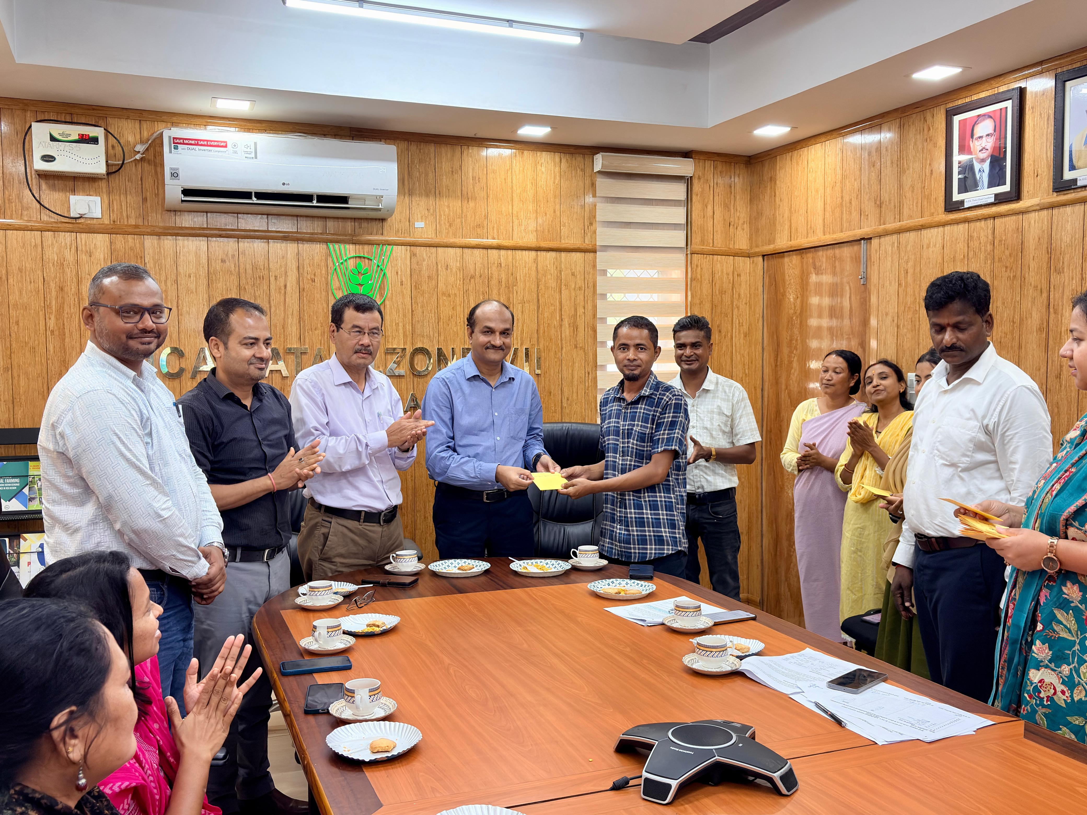 Hindi Pakhwara 2026 was organized from 14th to 28th September 2026 at ICAR–ATARI, Zone–VII, Umiam